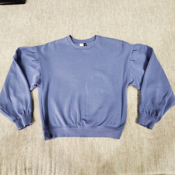 Women's Blue Sweater - Picture 2 of 9